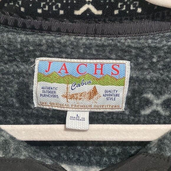 Jachs Cabin Fleece Shirt Size Large - Picture 5 of 6